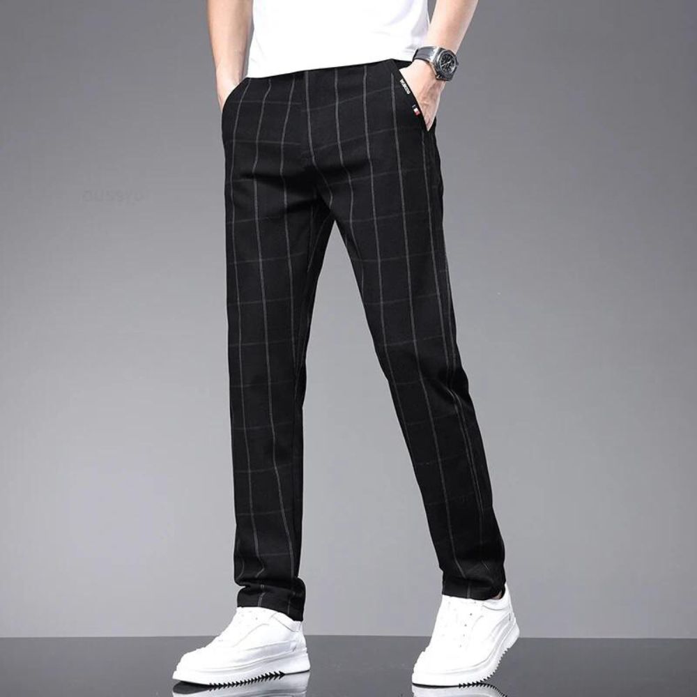 The Monarch Checkered Dress Pants