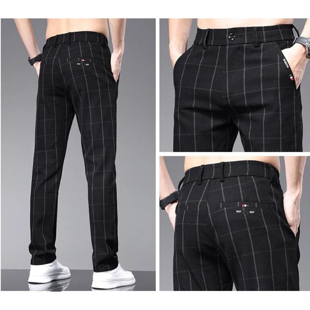The Monarch Checkered Dress Pants