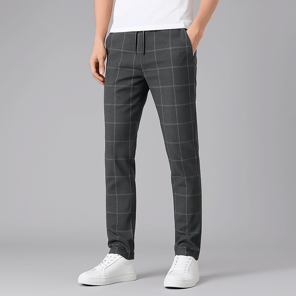The Monarch Checkered Dress Pants