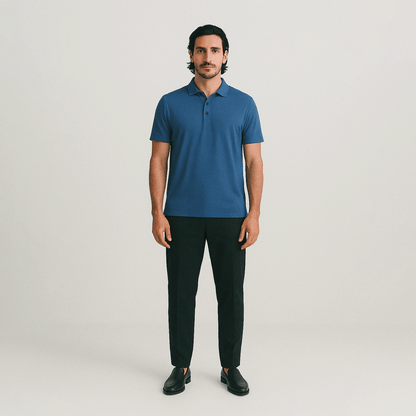 The Monarch Ice Silk Polo Shirt