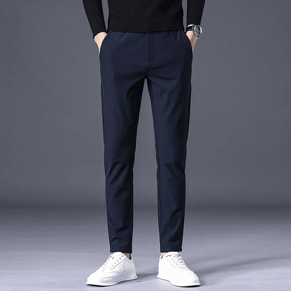 The Monarch Dress Pants #01 Monarch Navy Blue S 