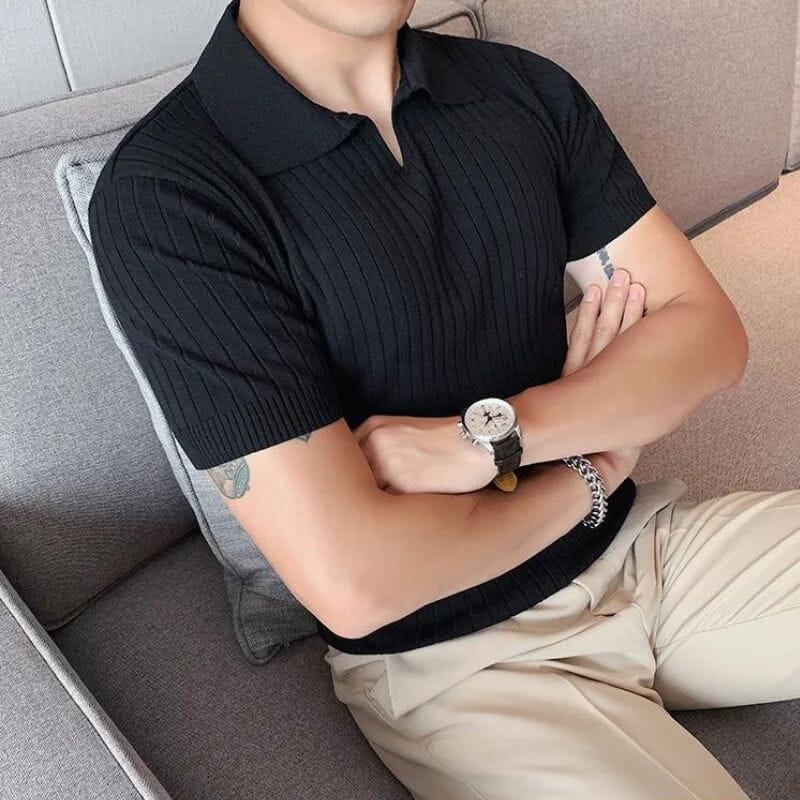 The Monarch Vintage Slim Fit Polo Shirt #31 Monarch 